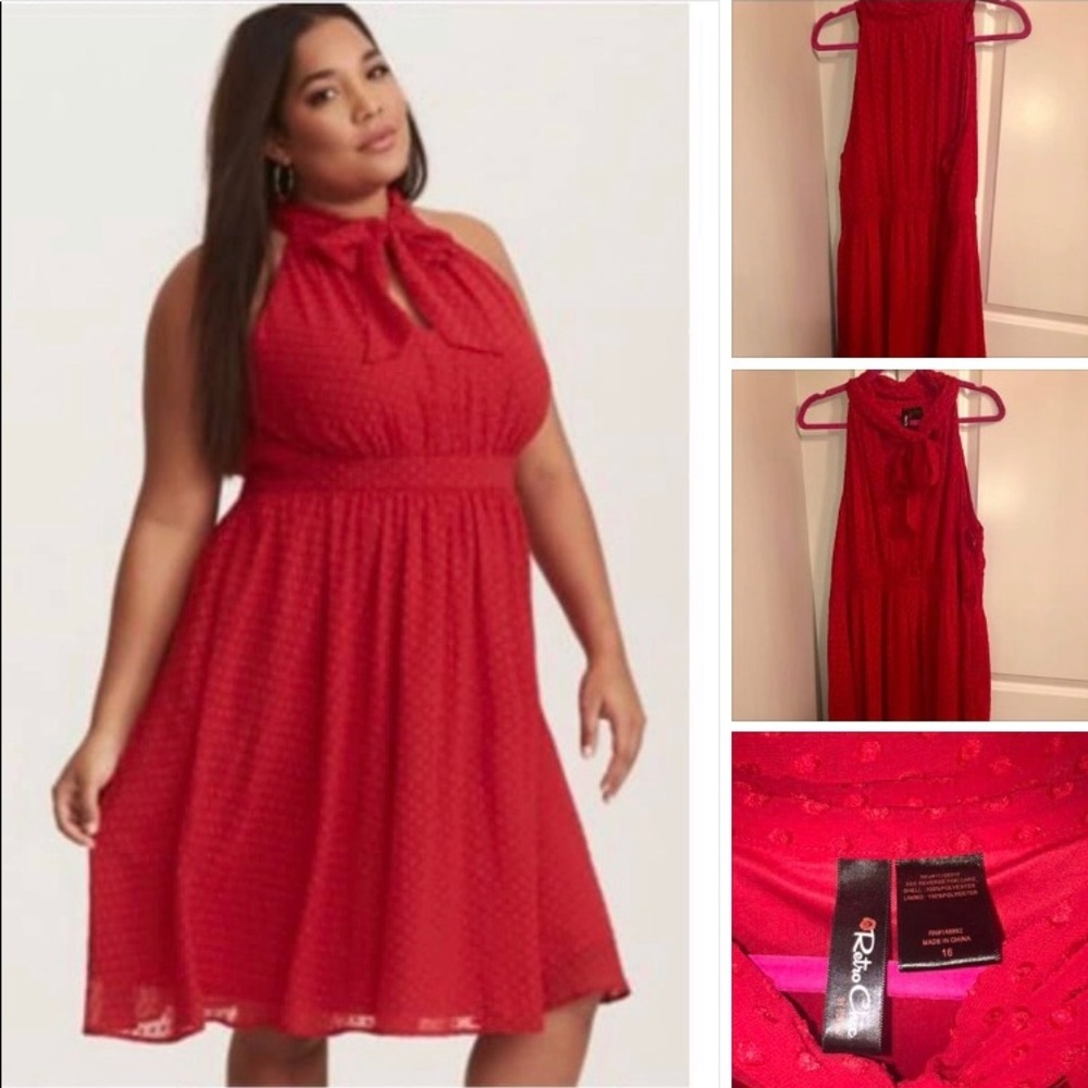 Red Swing Dress